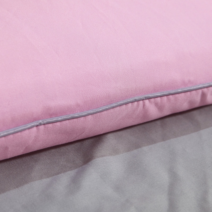 91家纺网 家纺一手货源 找家纺 天瑜家纺 2023洛卡棉冬被秋冬被子丝棉被芯 粉色