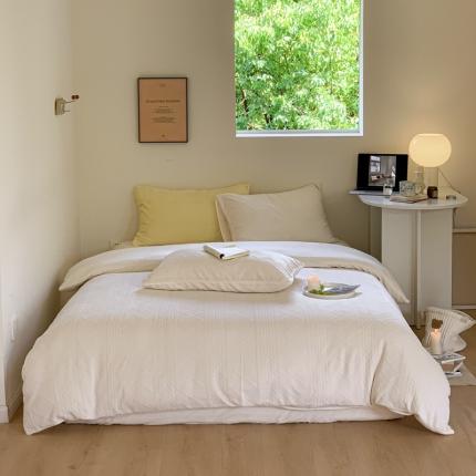 91家纺网 家纺一手货源 找家纺 （总）六巷胡同 2022新款ins博主风立体绞花牛奶绒四件套