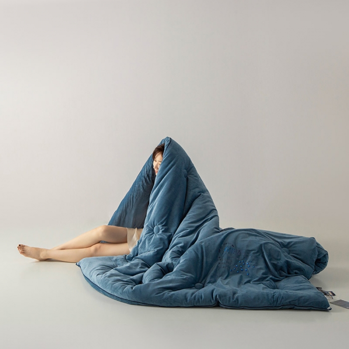 91家纺网 家纺一手货源 找家纺 （总）被靠被 2023新款石墨烯科技发热被子系列