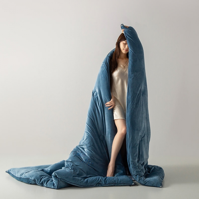 91家纺网 家纺一手货源 找家纺 （总）被靠被 2023新款石墨烯科技发热被子系列