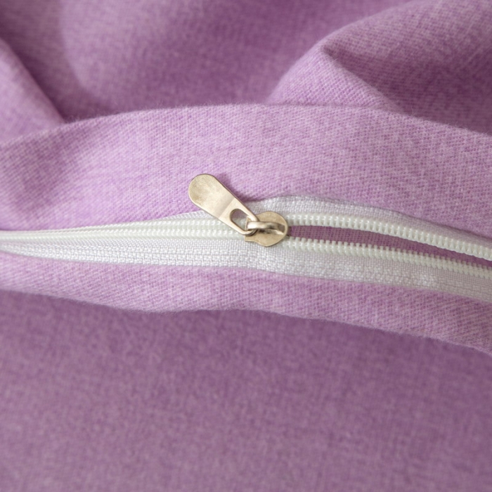 91家纺网 家纺一手货源 找家纺 金纱玉纺 2022新款全棉印花加厚磨毛四件套晨沐-紫