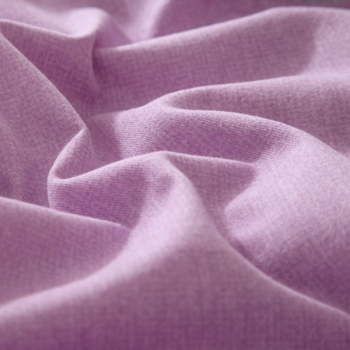 91家纺网 家纺一手货源 找家纺 金纱玉纺 2022新款全棉印花加厚磨毛四件套晨沐-紫