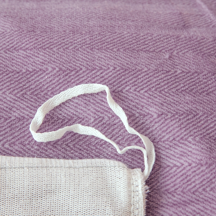 91家纺网 家纺一手货源 找家纺 纽缦 2022新款牛奶绒四件套爱之音系列 爱之音浅紫