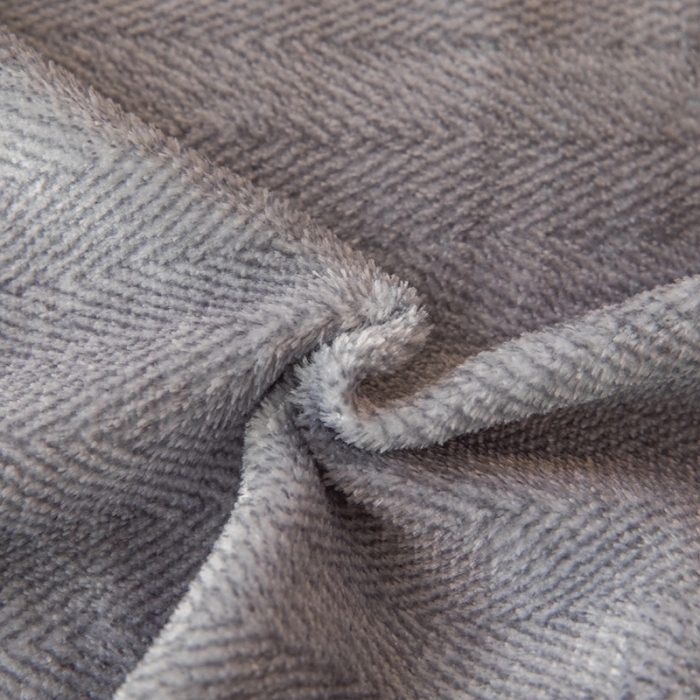 91家纺网 家纺一手货源 找家纺 纽缦 2022新款牛奶绒四件套爱之音系列 爱之音银灰