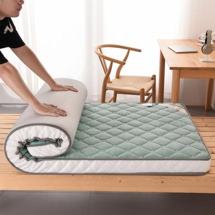 91家纺网 家纺一手货源 找家纺 （总）亿丁点 2023新款牛奶绒乳胶记忆棉学生床垫