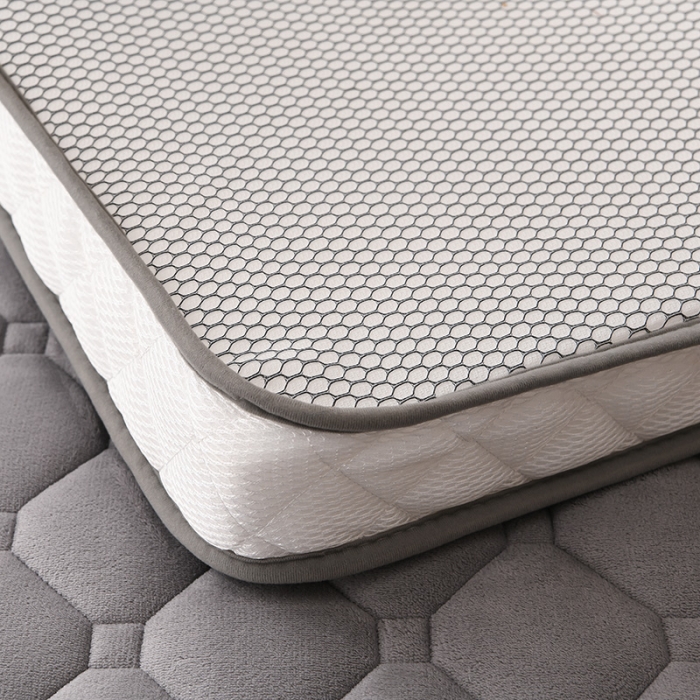 91家纺网 家纺一手货源 找家纺 亿丁点 2023新款牛奶绒乳胶记忆棉学生床垫 牛奶绒灰色（小床）