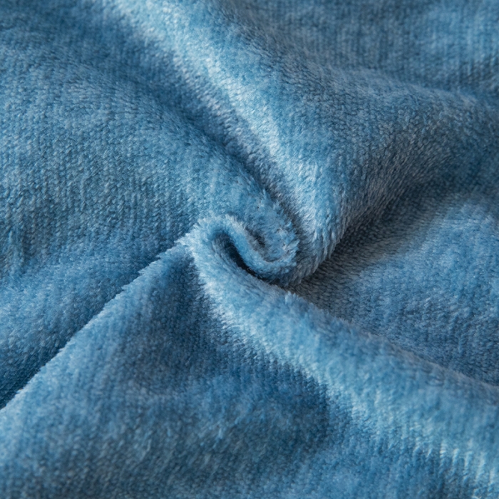 91家纺网 家纺一手货源 找家纺 纽缦 2022新款牛奶绒四件套蝶舞系列 蝶舞湖蓝