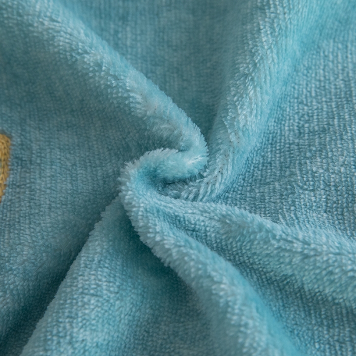 91家纺网 家纺一手货源 找家纺 纽缦 2022新款牛奶绒四件套梦幻花语系列 梦幻花语水绿