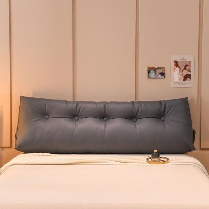 91家纺网 家纺一手货源 找家纺 （总）一兰2023新款免洗科技布三角靠垫榻榻米床头靠垫靠背