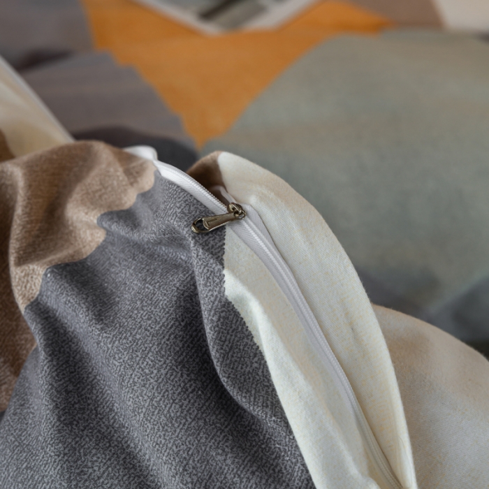 91家纺网 家纺一手货源 找家纺 乐视 2024新款加厚高密全棉磨毛被套 奥利尔