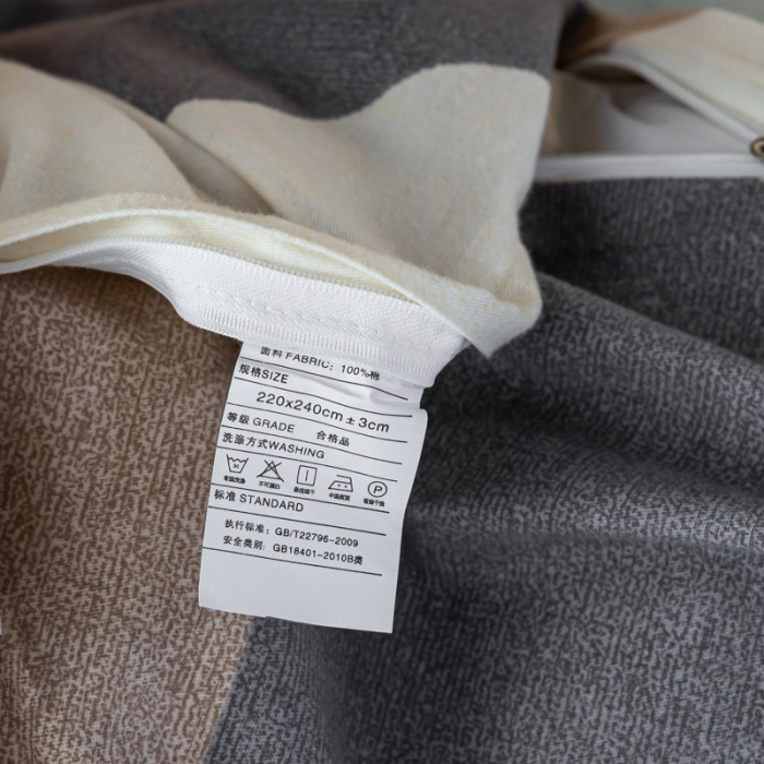 91家纺网 家纺一手货源 找家纺 乐视 2024新款加厚高密全棉磨毛被套 奥利尔