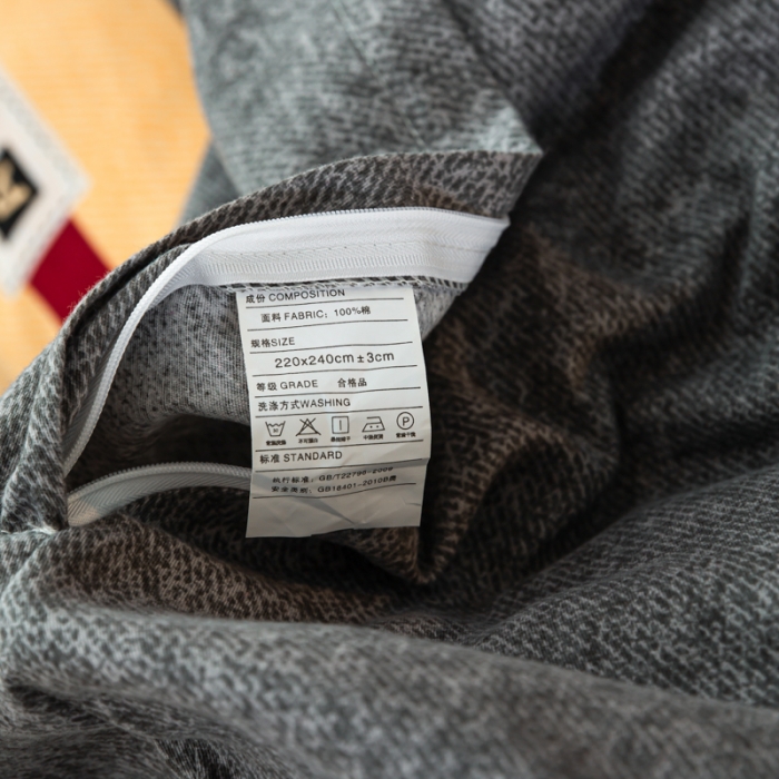 91家纺网 家纺一手货源 找家纺 乐视 2024新款加厚高密全棉磨毛被套 奥斯