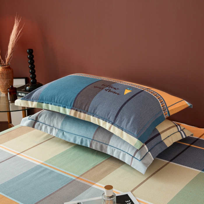 91家纺网 家纺一手货源 找家纺 乐视2024新款加厚高密全棉磨毛枕套 安德烈