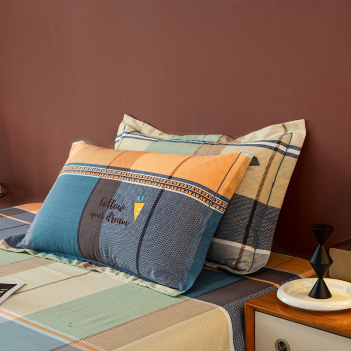 91家纺网 家纺一手货源 找家纺 乐视2024新款加厚高密全棉磨毛枕套 安德烈