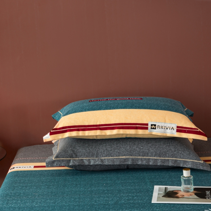 91家纺网 家纺一手货源 找家纺 乐视2024新款加厚高密全棉磨毛枕套 奥斯