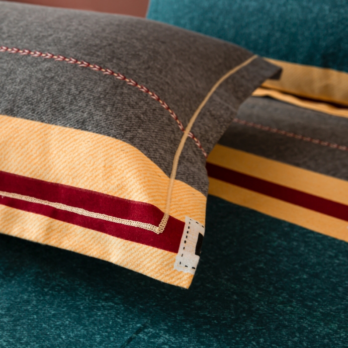 91家纺网 家纺一手货源 找家纺 乐视2024新款加厚高密全棉磨毛枕套 奥斯