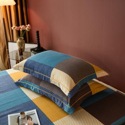 乐视2024新款加厚高密全棉磨毛枕套 莫吉托