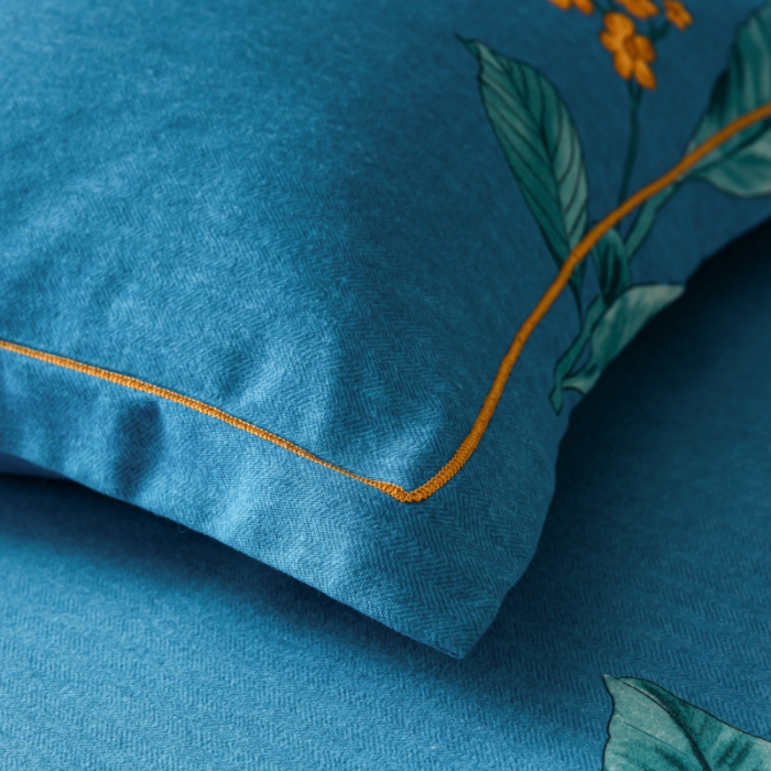 91家纺网 家纺一手货源 找家纺 乐视2024新款加厚高密全棉磨毛枕套 苏菲庄园