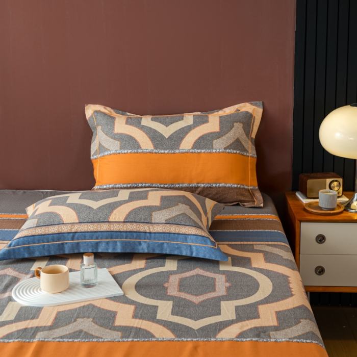 91家纺网 家纺一手货源 找家纺 乐视2024新款加厚高密全棉磨毛枕套 威尼斯