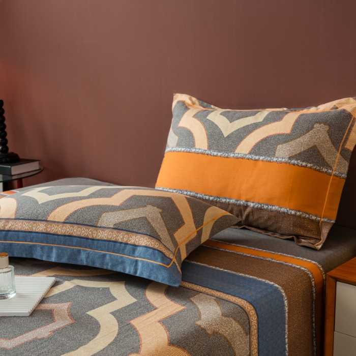 91家纺网 家纺一手货源 找家纺 乐视2024新款加厚高密全棉磨毛枕套 威尼斯