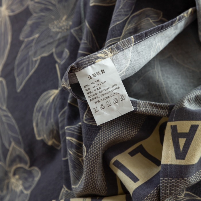 91家纺网 家纺一手货源 找家纺 乐视2024新款加厚高密全棉磨毛枕套 宛然