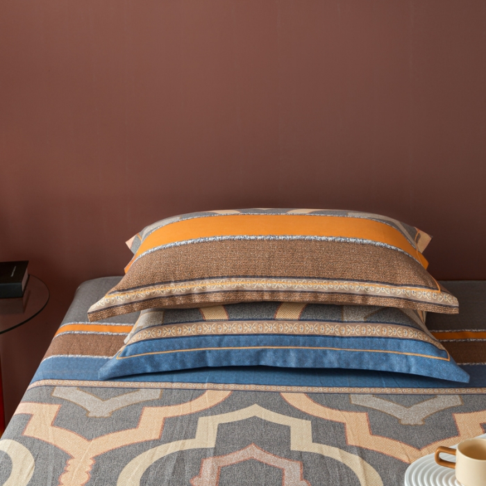 91家纺网 家纺一手货源 找家纺 乐视2024新款加厚高密全棉磨毛枕套 威尼斯