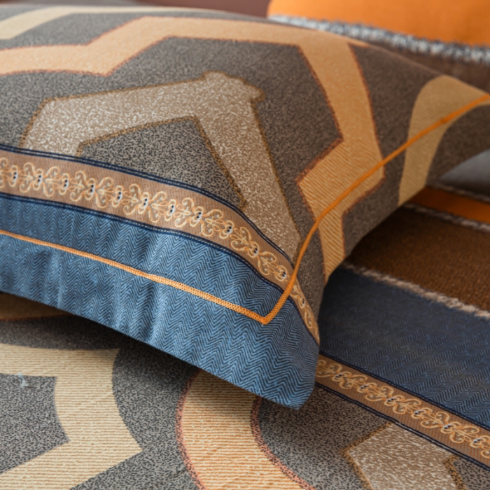 91家纺网 家纺一手货源 找家纺 乐视2024新款加厚高密全棉磨毛枕套 威尼斯