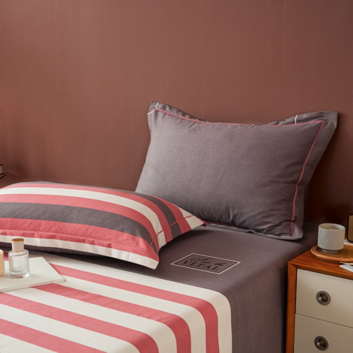 91家纺网 家纺一手货源 找家纺 乐视2024新款加厚高密全棉磨毛枕套 印象风范