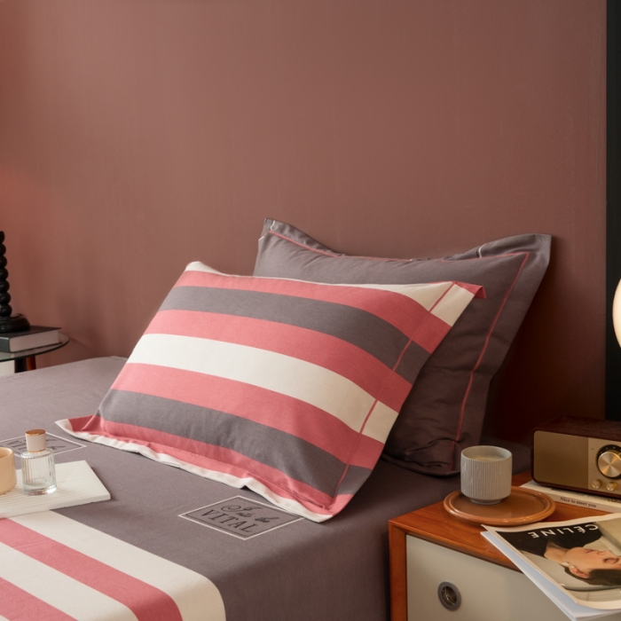 91家纺网 家纺一手货源 找家纺 乐视2024新款加厚高密全棉磨毛枕套 印象风范