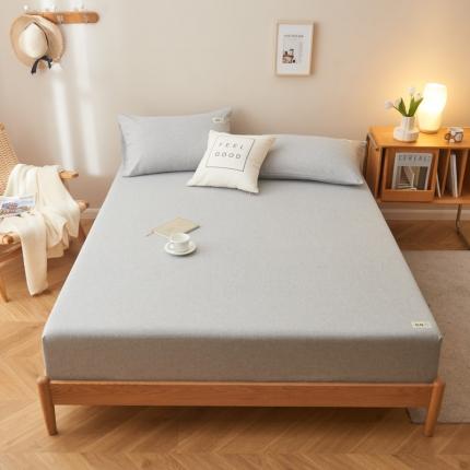 21度c 2021新款亲肤彩棉床笠 浅灰