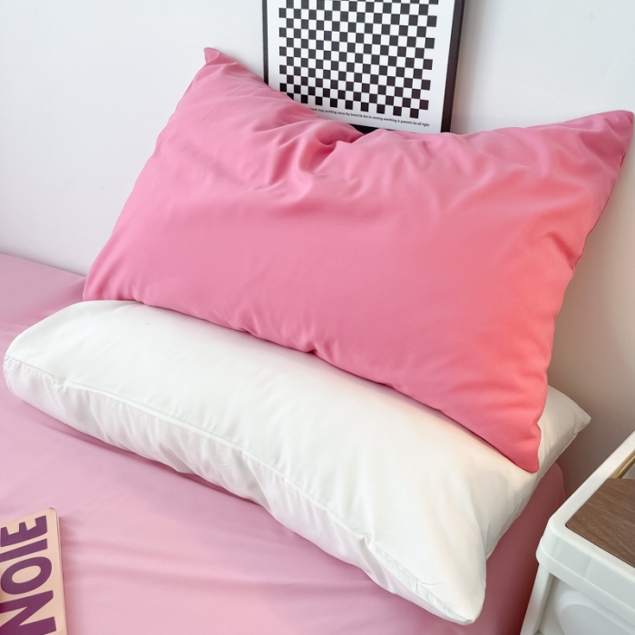 91家纺网 家纺一手货源 找家纺 雨帆家纺2022新款纯色系列四件套 完美绽放