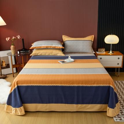 91家纺网 家纺一手货源 找家纺 （总）乐视 2024新款加厚高密全棉磨毛床单