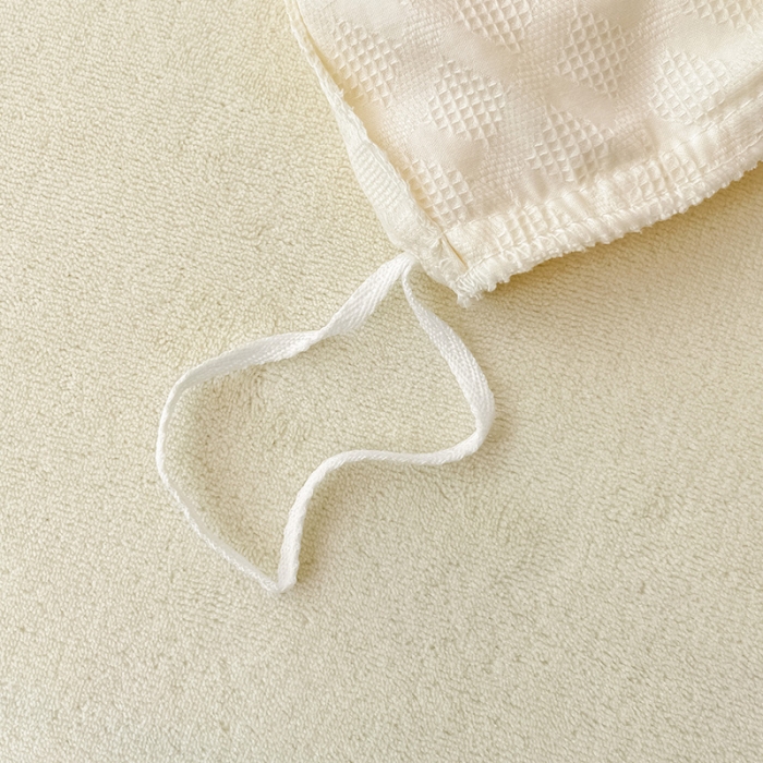 91家纺网 家纺一手货源 找家纺 （总）金丝鸟 2022全棉华夫格提花加牛奶绒四件套