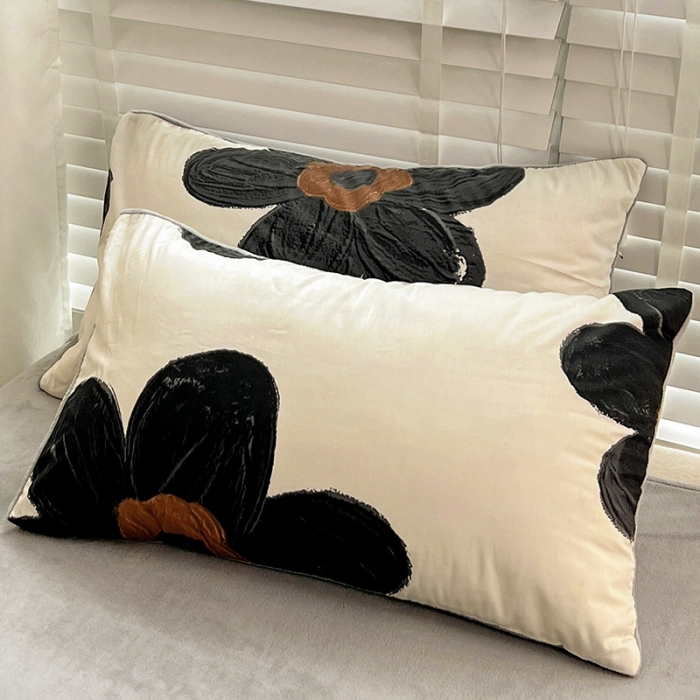 91家纺网 家纺一手货源 找家纺 （总）金丝鸟 2022全棉印花加牛奶绒四件套