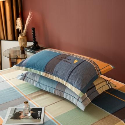 91家纺网 家纺一手货源 找家纺 乐视2024新款加厚高密全棉磨毛枕套 安德烈