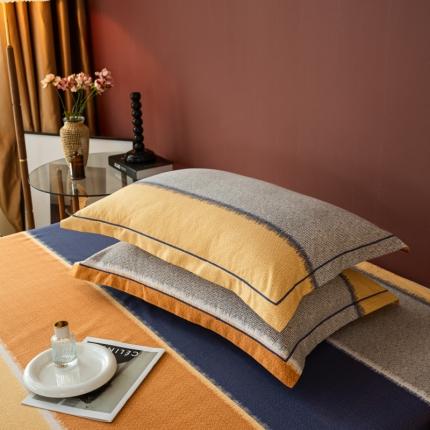 91家纺网 家纺一手货源 找家纺 乐视2024新款加厚高密全棉磨毛枕套 卡弗尔