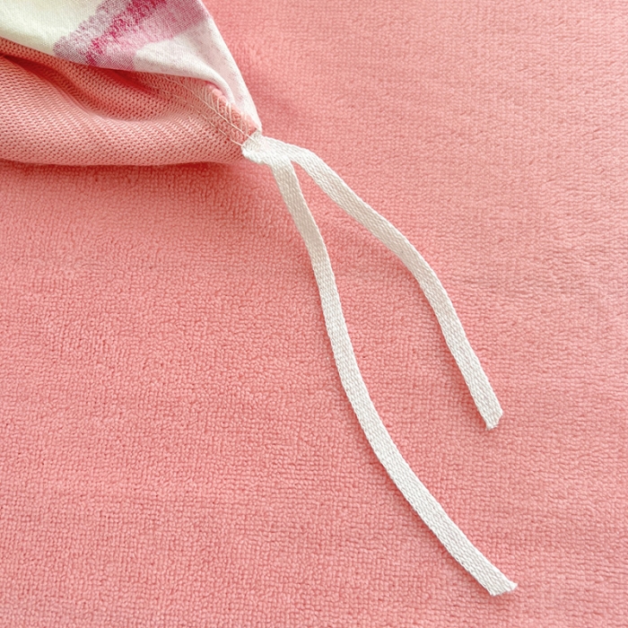 91家纺网 家纺一手货源 找家纺 金丝鸟 2022全棉印花加牛奶绒四件套 草莓熊