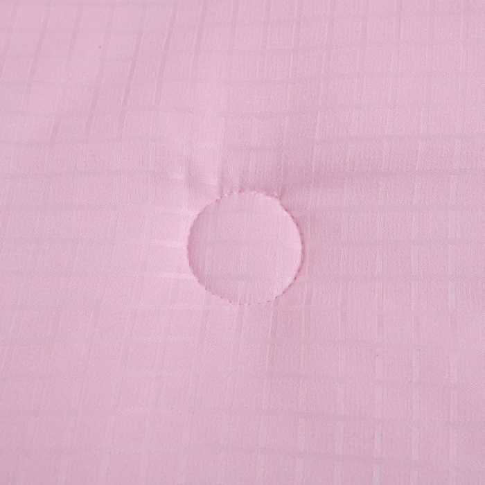 91家纺网 家纺一手货源 找家纺 伊被源 2022新款磨毛提花拉链子母被 粉色