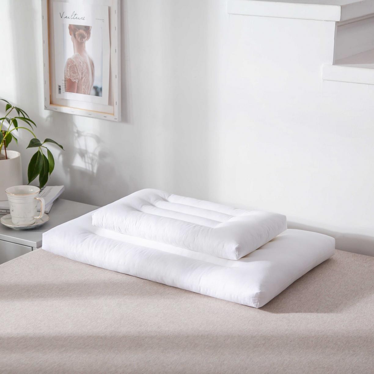 91家纺网 家纺一手货源 找家纺 （总）赛格时代家居 全棉亲肤定型羽丝绒枕芯 儿童枕芯