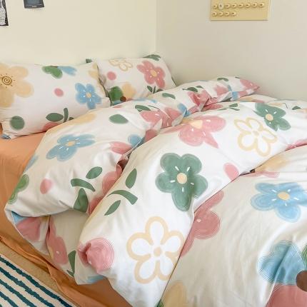 91家纺网 家纺一手货源 找家纺 (总)红馆 2022全棉印花系列四件套