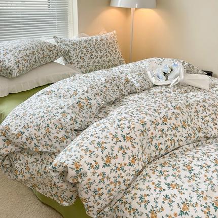 91家纺网 家纺一手货源 找家纺 (总)红馆 2022全棉印花系列四件套