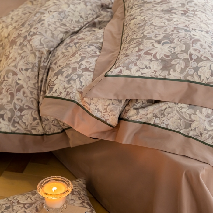 91家纺网 家纺一手货源 找家纺 （总）优然居 100支长绒棉保暖磨毛数码印花系列四件套