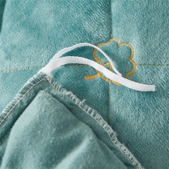 91家纺网 家纺一手货源 找家纺 （总）十个点家纺 2024新款刺绣水晶绒床盖三件套