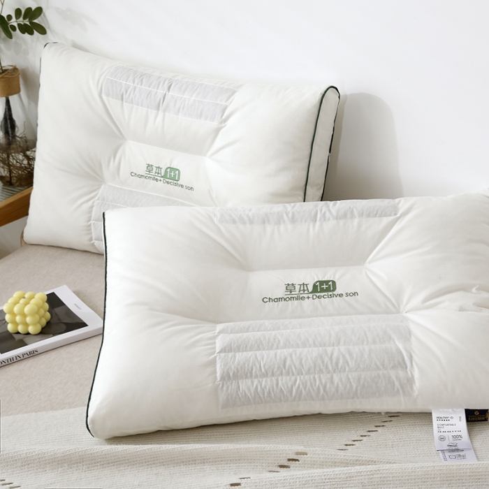 91家纺网 家纺一手货源 找家纺 （总）天意美枕芯 2022新款天然草本护颈枕