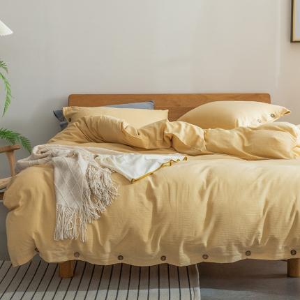 91家纺网 家纺一手货源 找家纺 寐眠 2022新款A类全棉水洗棉提花四件套