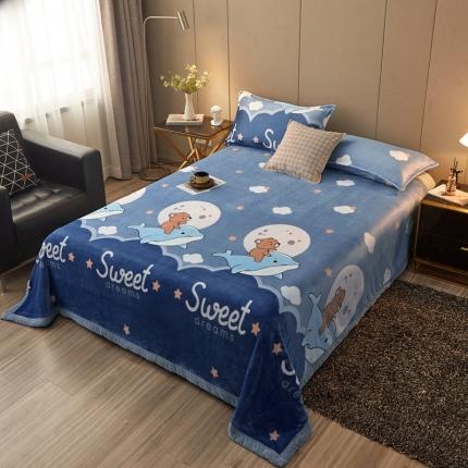 91家纺网 家纺一手货源 找家纺 （总）雅萱 2025新款菠萝格牛奶绒包边毛毯