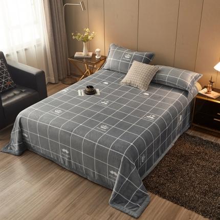 91家纺网 家纺一手货源 找家纺 （总）雅萱 2025新款菠萝格牛奶绒包边毛毯