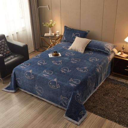 91家纺网 家纺一手货源 找家纺 （总）雅萱 2025新款菠萝格牛奶绒包边毛毯