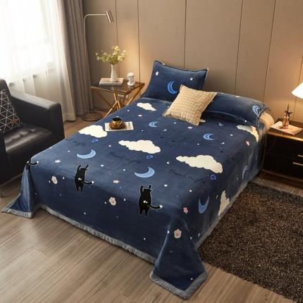 91家纺网 家纺一手货源 找家纺 （总）雅萱 2025新款菠萝格牛奶绒包边毛毯