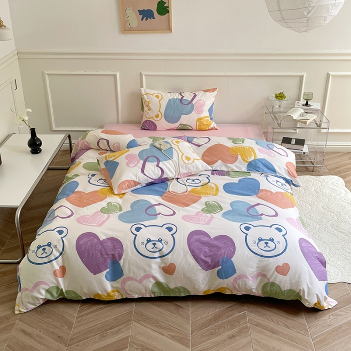 91家纺网 家纺一手货源 找家纺 （总）窝米 2022秋季新品活性印花全棉四件套12款